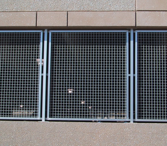 Hot dipped galvanized after welded mesh used as window guards