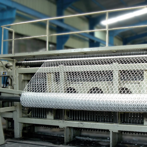 Hexagonal Wire Netting Machine