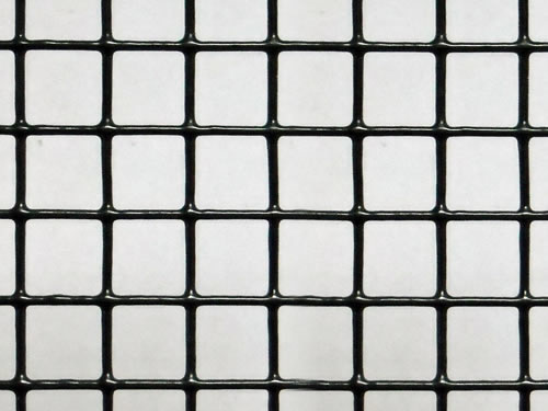 Black PVC Coated Wire Mesh Panels